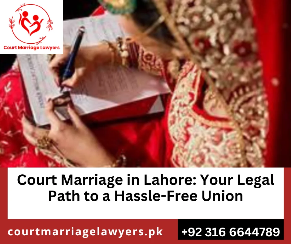 Court Marriage Process Pakistan